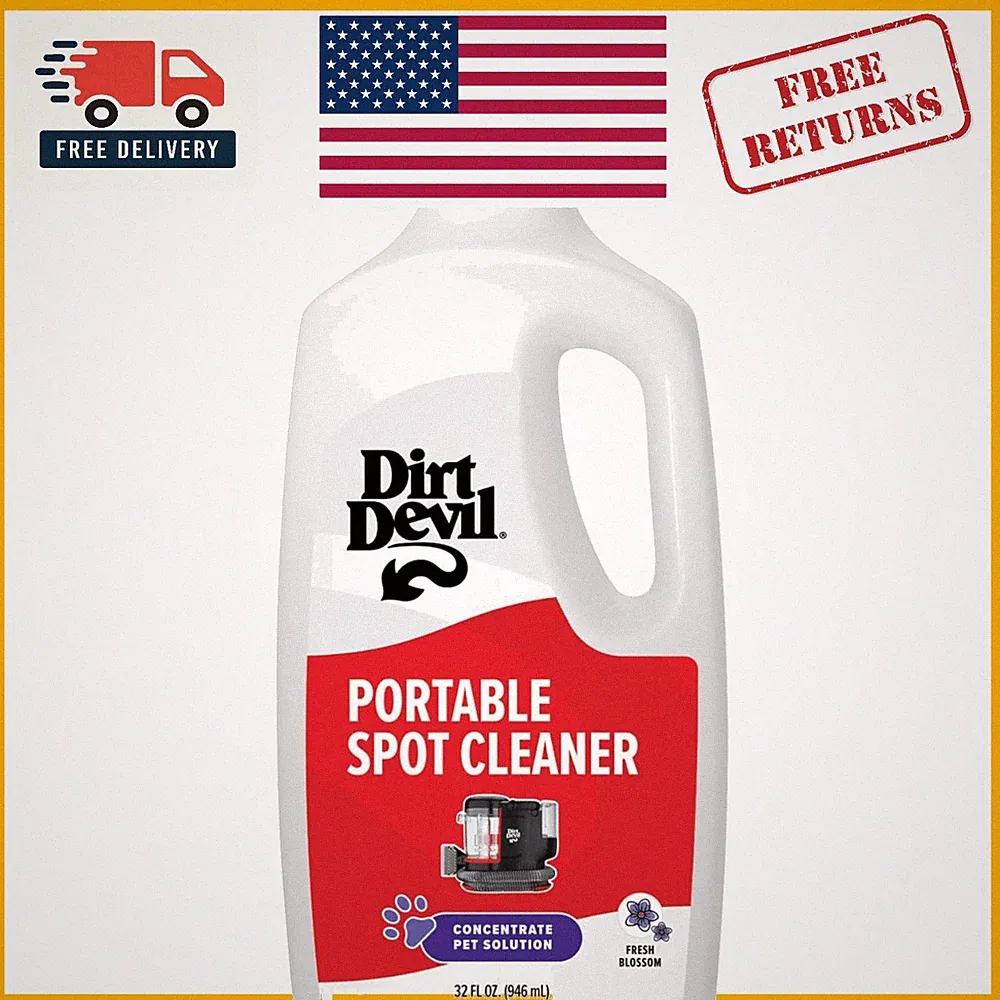 All-Natural 32 oz Pet Spot Cleaner - Fresh Blossom Scent, Phosphate-Free Formula