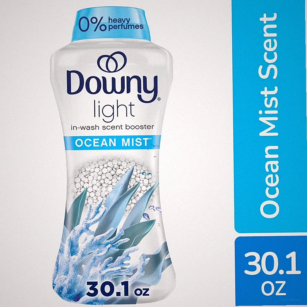 Downy Light Ocean Mist In-Wash Scent Booster Beads - 30.1 oz
