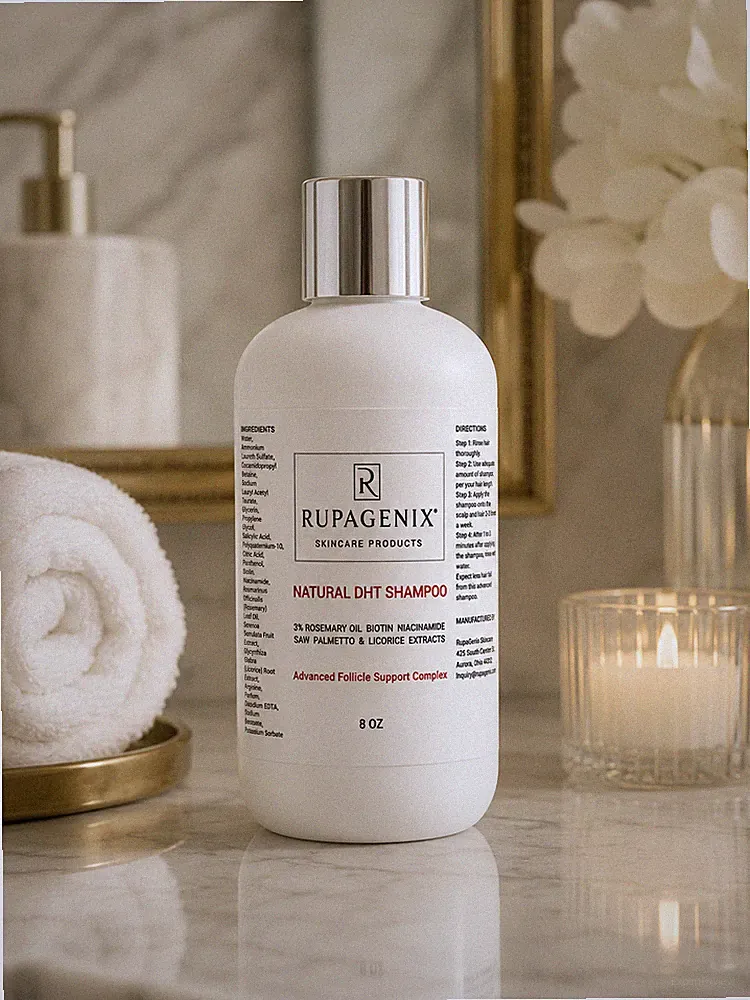 Natural DHT Blocking Shampoo by Rupagenix | Fuller Looking Hair Formula