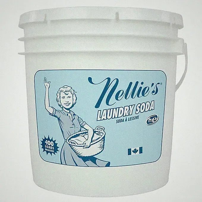 Nellie's Laundry Soda, 400 Loads, HE Compatible, Phosphate & Fragrance Free
